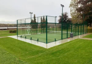 Trabajos integrados en Pista de Pádel de Hotel Spa Rural