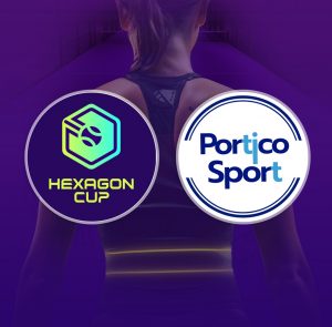 Hexagon Cup Signs Portico Sport as Court Supplier