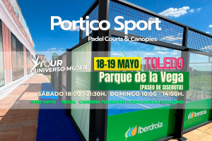 Portico Sport colabora con el Tour Universo Mujer de Iberdrola en Toledo con el estreno de participación de la FEP.