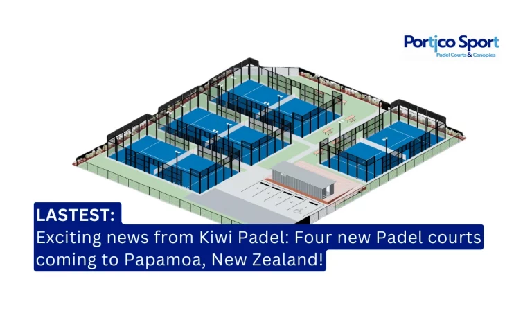 Exciting news: Four new Padel courts coming to Papamoa, New Zealand!