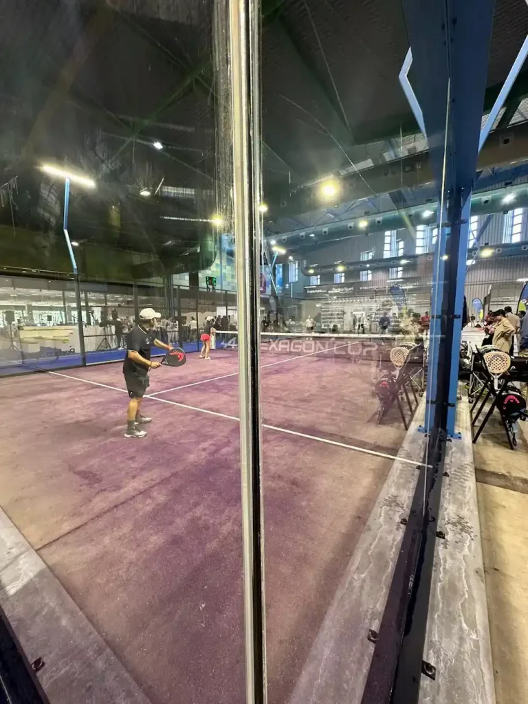 Padel court glass specifications