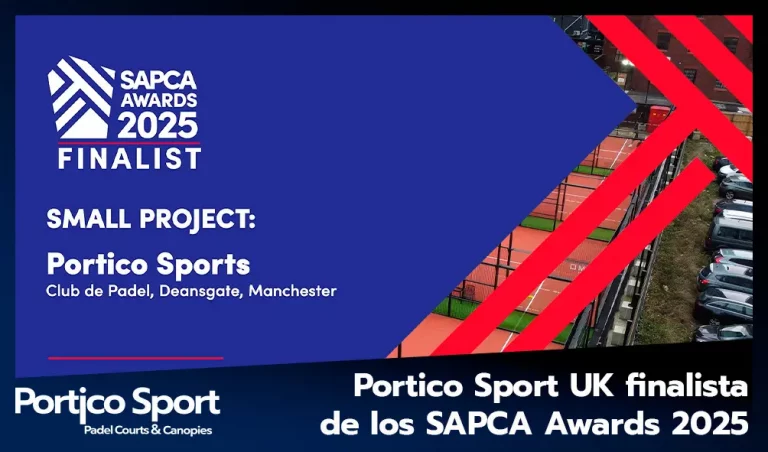 PORTICO SPORT UK FINALISTA EN LOS PREMIOS SAPCA 2025