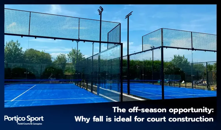 The off-season opportunity: Why fall is ideal for court construction